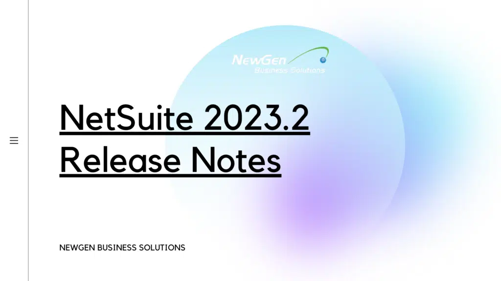 netsuite 2023.2 release notes